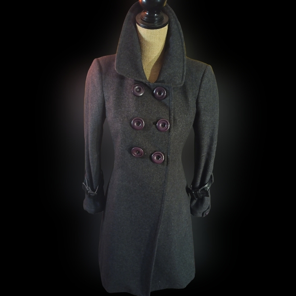 Women's designer pea coat - Picture 6 of 6